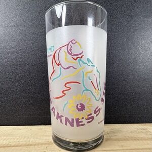 Preakness 118th Running 1993 Horse Racing Souvenir Glass Vintage
